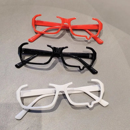 Unisex Japanese Anime Y2K Teardrop No Lenses Eyeglass