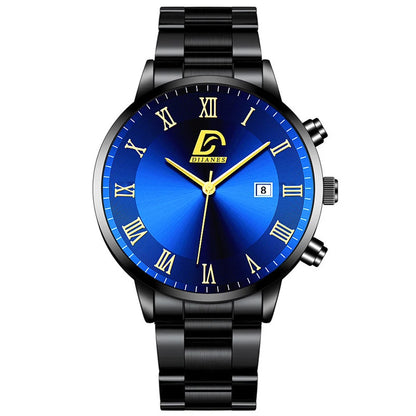 Fashion Mens Gold Watches Luxury Minimalist Quartz Wrist Watch