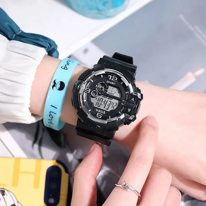 New Minimalist Student Sports Waterproof Electronic Watch Children Luminous Multifunctional Electronic Watches for Women and Men