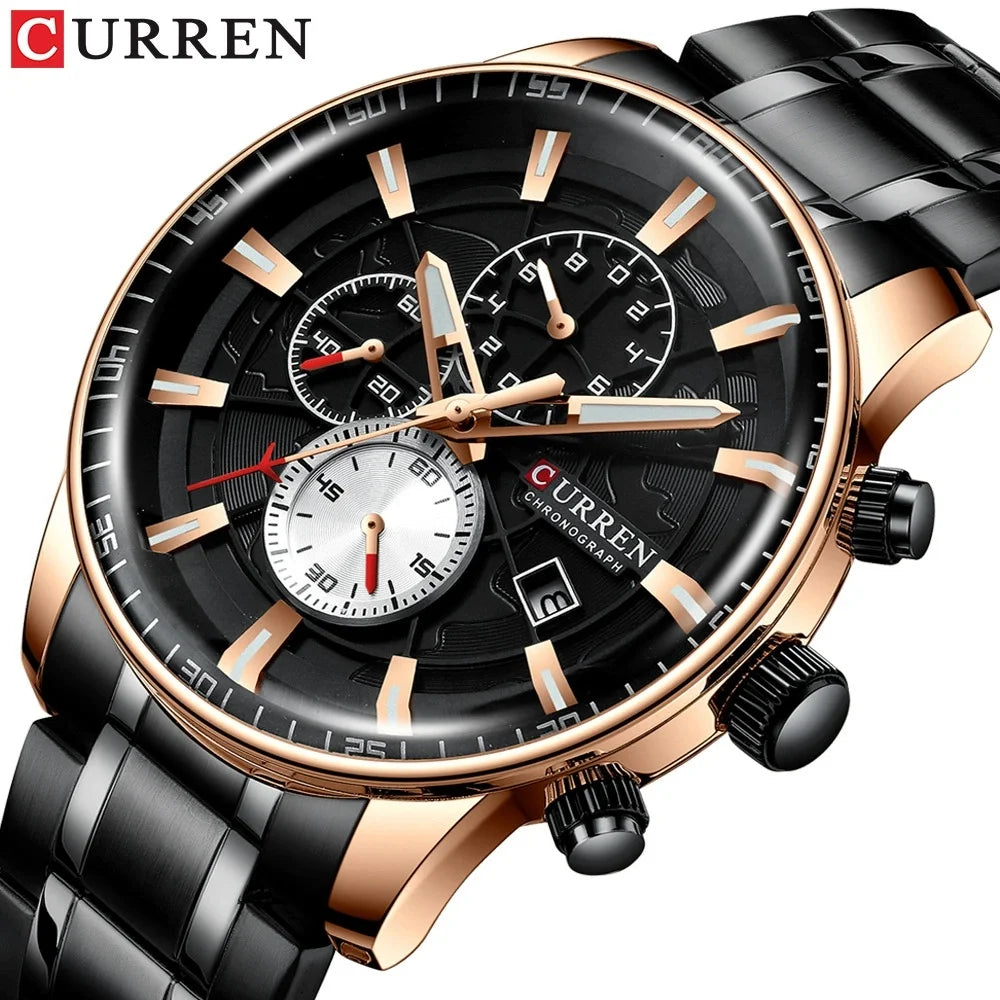 CURREN Q1 Fashion Casual Many Models Quartz Wristwatches Men's Hands Business Watch Auto Date Clock Male Wrist Watches for Male