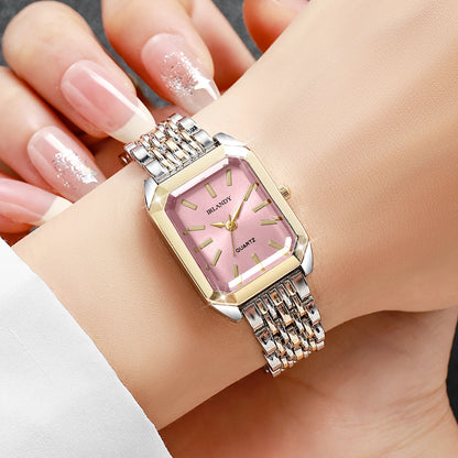 Fashion Rectangle Women Quartz Wrist Watch Reloj Mujer Girls Clock Gift(Without Box)