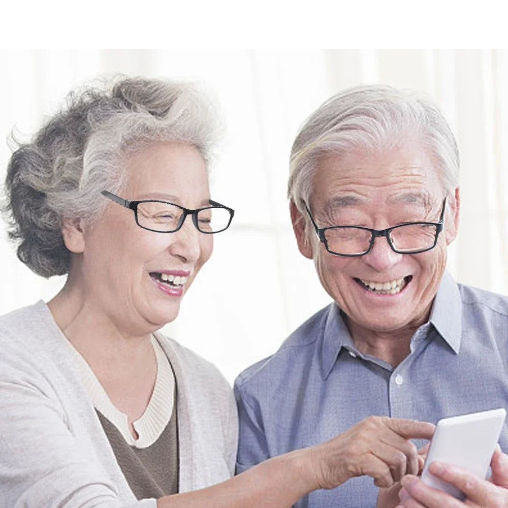 Reading Glasses for Men Women Sports Anti-blue Light Reading Eyewear Black Red Frame Presbyopia Eyeglasses +100 To+400 Glasses