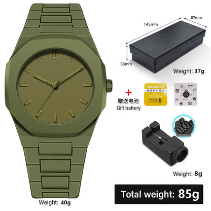 Fashion Plastic Strap Men Watches Sports Quartz Wristwatches for Mens Minimalist Design Lightweight Clock Reloj Hombre