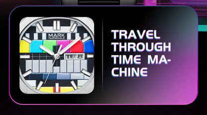 Mark Fairwhale 5210 Top Watch Men Luminous Unique Design Steel Quartz Watches