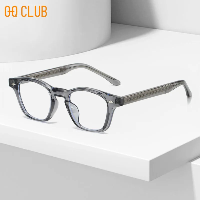 O-Q CLUB Men's Glasses for Reading Glass for Man Eyeglass Frames