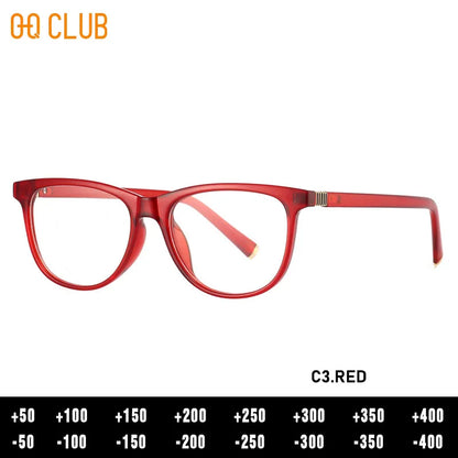 O-Q CLUB Women's Grade Glasses Eye Glass for Woman Sunglass Men Lunette Myopia Eyeglasses Photochromic Lenses to Read Eyewear