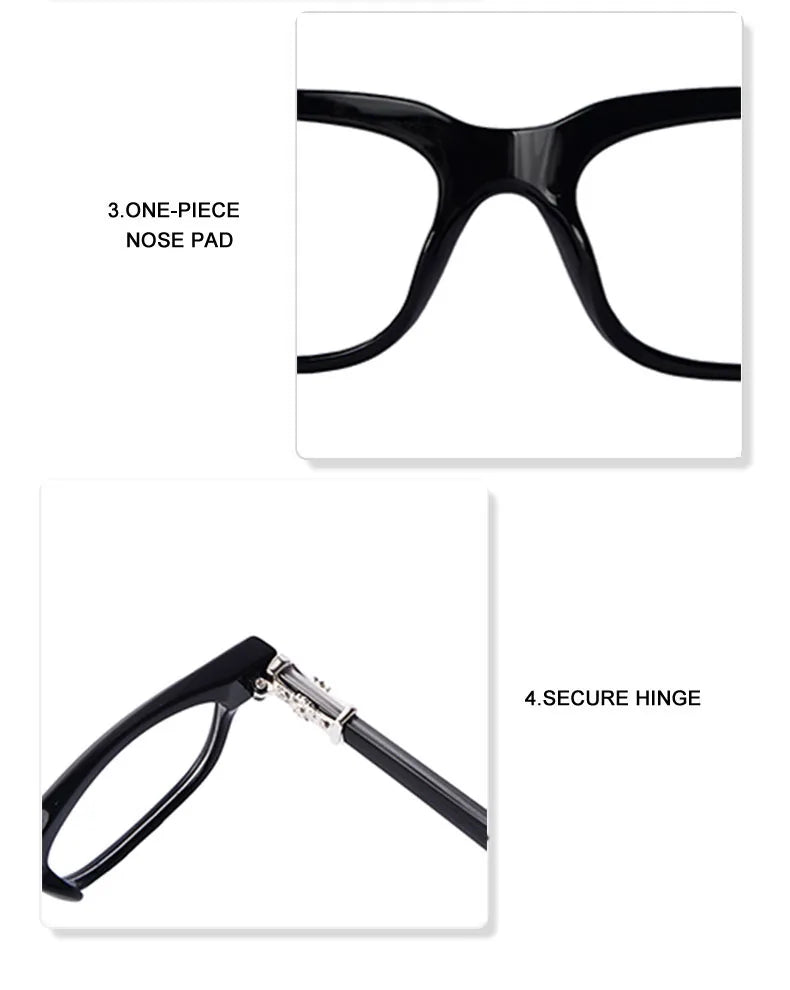 O-Q CLUB Lunette De Lecture Femme Sunglasses Man Prescription Glasses