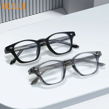 O-Q CLUB Men's Glasses for Reading Glass for Man Eyeglass Frames