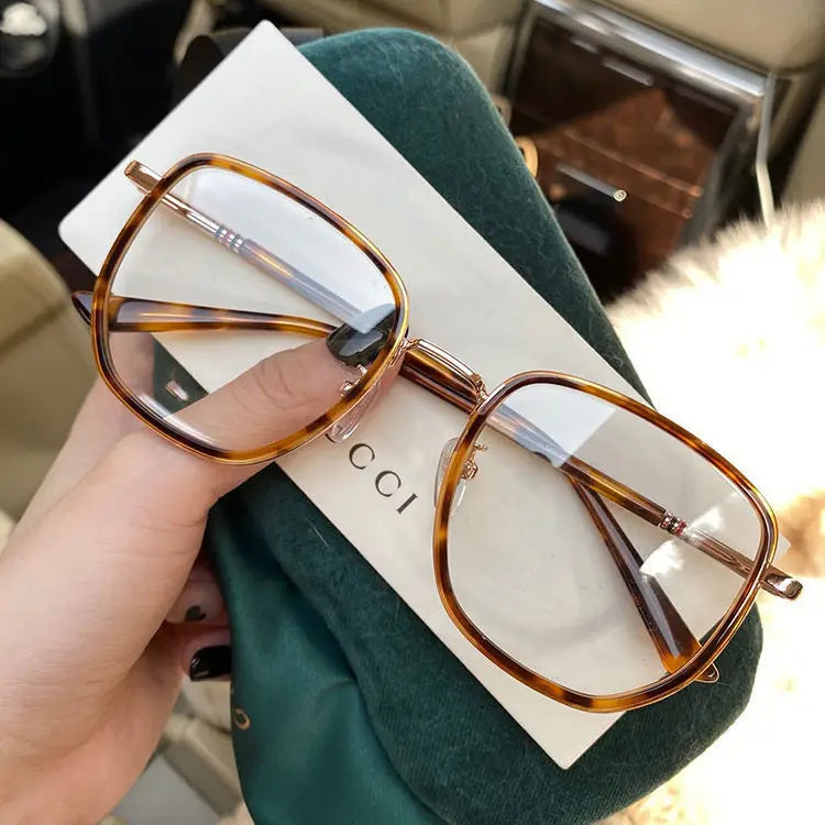Transparent Computer Glasses Frame Women Men Glasses Optical Spectacle Eyeglass