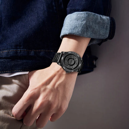 DOM 1726 Original New Design Magnetic Ball Concept Men's Fashion Cool Trend Minimalist watch