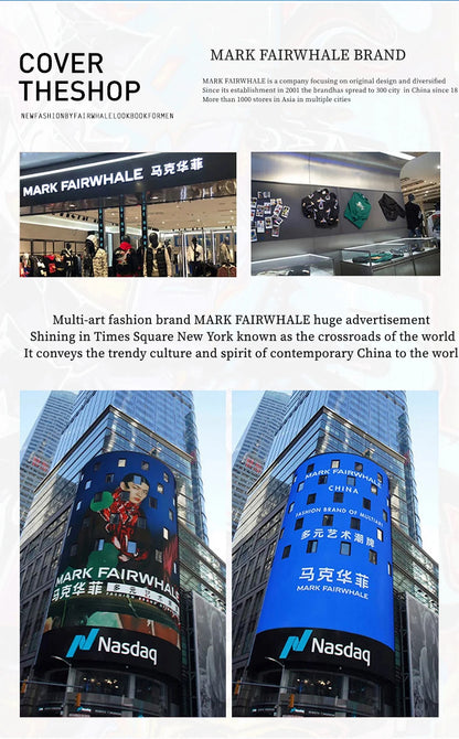 Mark Fairwhale 5210 Top Watch Men Luminous Unique Design Steel Quartz Watches