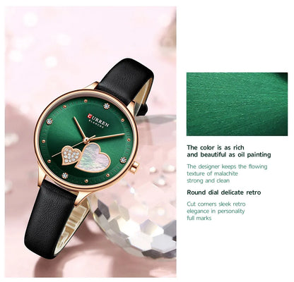 CURREN 9077 Luxury Fashion Women's Watch Waterproof Quartz Watch