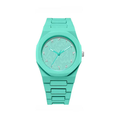 Classic Men Women Watch Simple Plastic Strap Color Quartz Watches Exquisite Business Round Dial Wristwatch Men Clock Gifts
