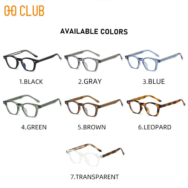 O-Q CLUB Men's Glasses for Reading Glass for Man Eyeglass Frames