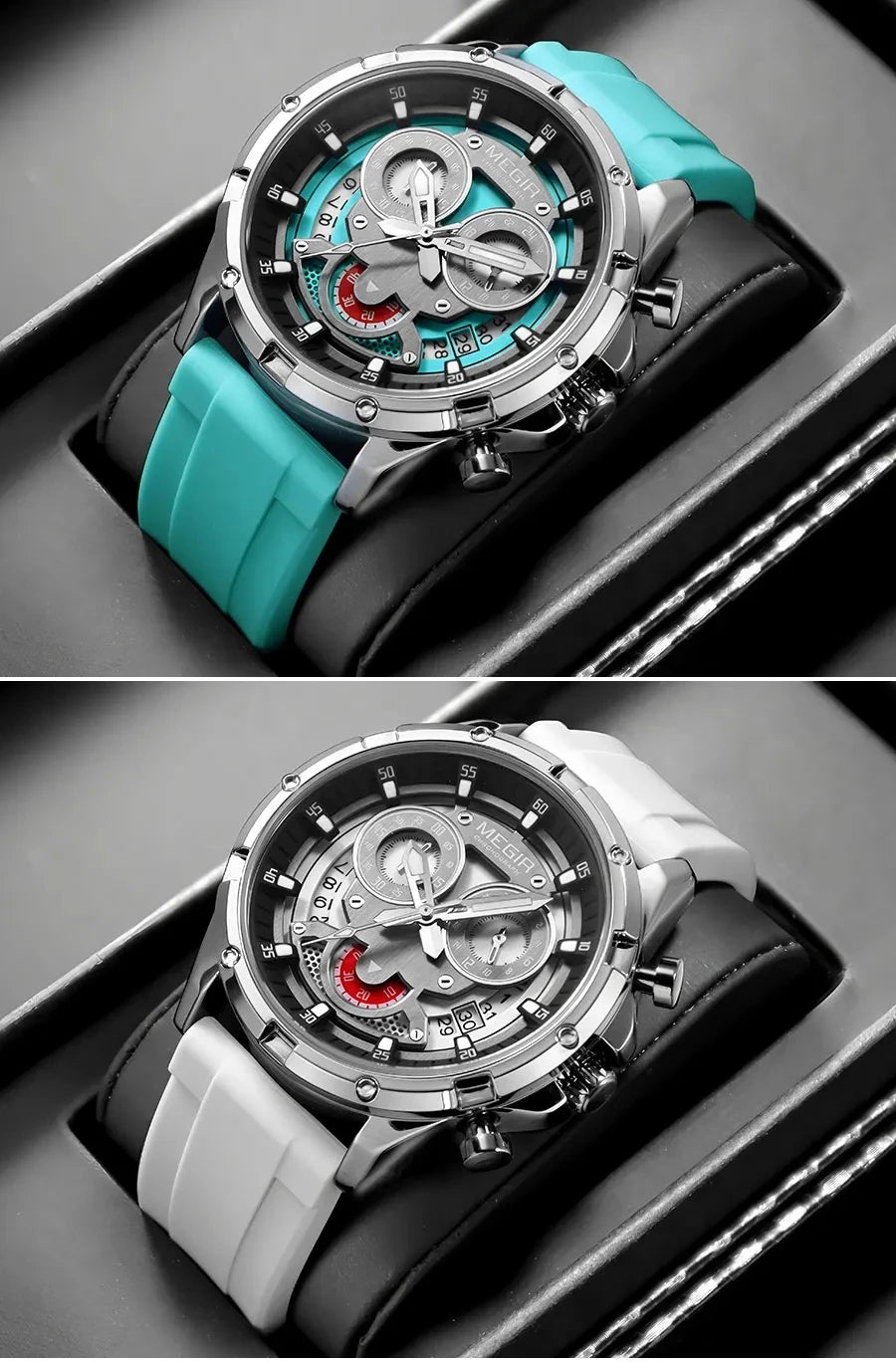 MEGIR 2248 Top Brand Chronograph Quartz Watch