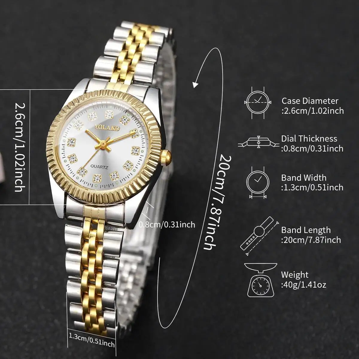 Luxury Rhinestone Women Watches（Without Box）