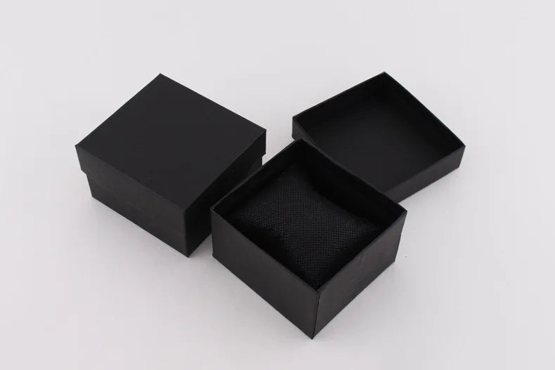 Packaging and Display Watch Boxes Gifts Black Boxes Paper Decorative Bracelet Boxes Paper Jewellery Accessories
