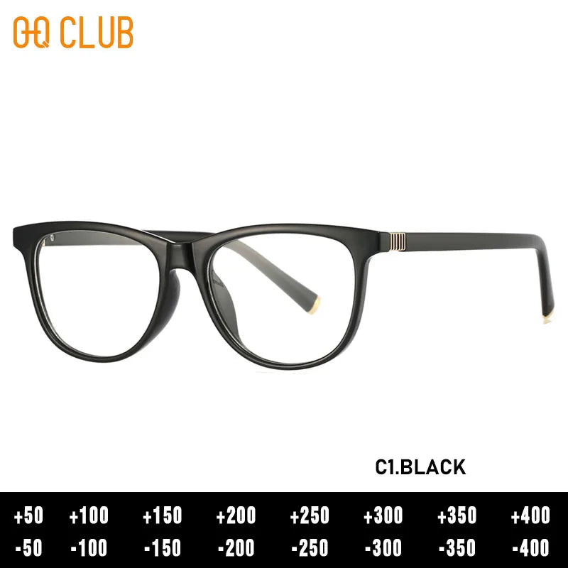 O-Q CLUB Women's Grade Glasses Eye Glass for Woman Sunglass Men Lunette Myopia Eyeglasses Photochromic Lenses to Read Eyewear