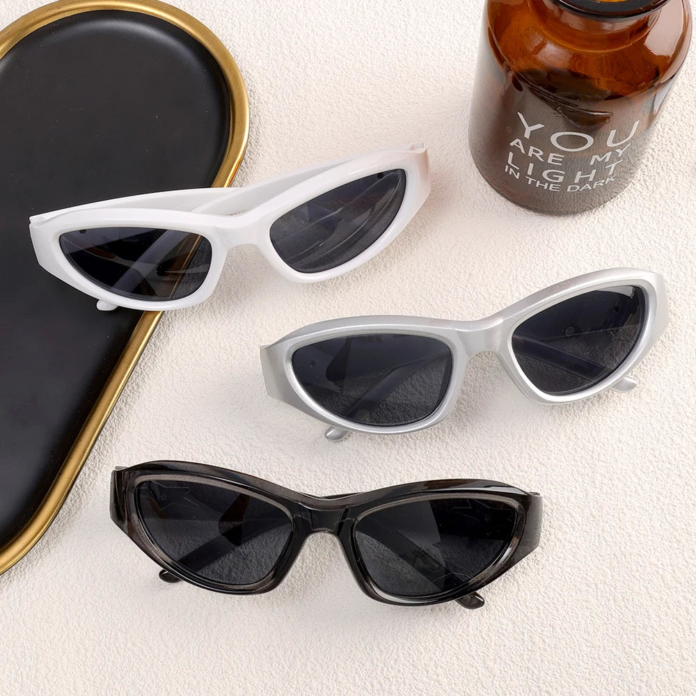 Star Steampunk Y2K Sunglasses Women Men Brand Design Sports Punk Sunglasses