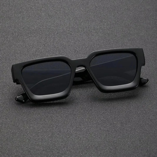1PC Unisex Plastic Fashion Square Frame Sunglasses For Street Photography