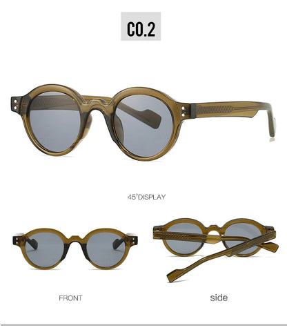 O-Q CLUB Round Glasses for Woman Eyeglass Frames Sunglasses Man Eyeglasses Men Computer Eyepieces Reading Frame Magnifying Women