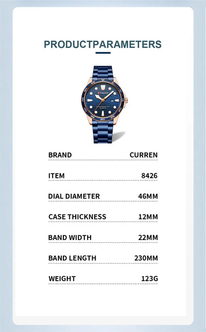 CURREN Q1 Fashion Casual Many Models Quartz Wristwatches Men's Hands Business Watch Auto Date Clock Male Wrist Watches for Male