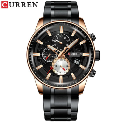 CURREN Q1 Fashion Casual Many Models Quartz Wristwatches Men's Hands Business Watch Auto Date Clock Male Wrist Watches for Male