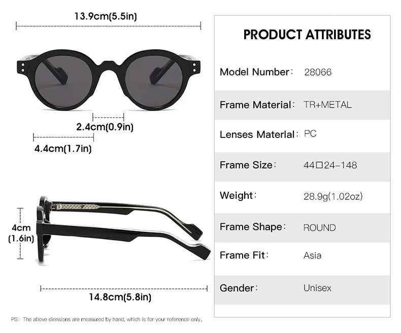 O-Q CLUB Round Glasses for Woman Eyeglass Frames Sunglasses Man Eyeglasses Men Computer Eyepieces Reading Frame Magnifying Women