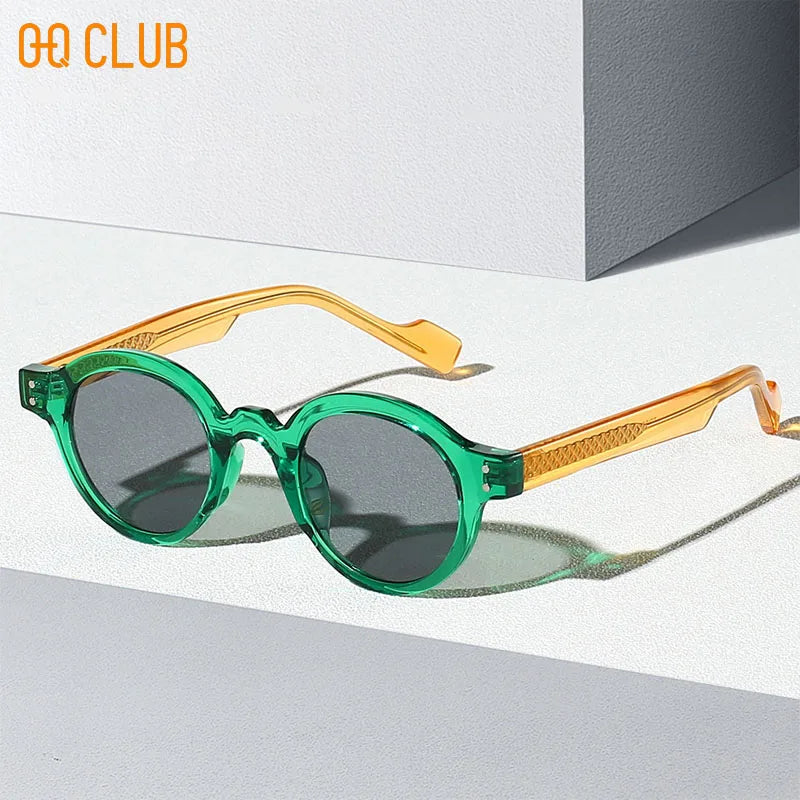 O-Q CLUB Round Glasses for Woman Eyeglass Frames Sunglasses Man Eyeglasses Men Computer Eyepieces Reading Frame Magnifying Women