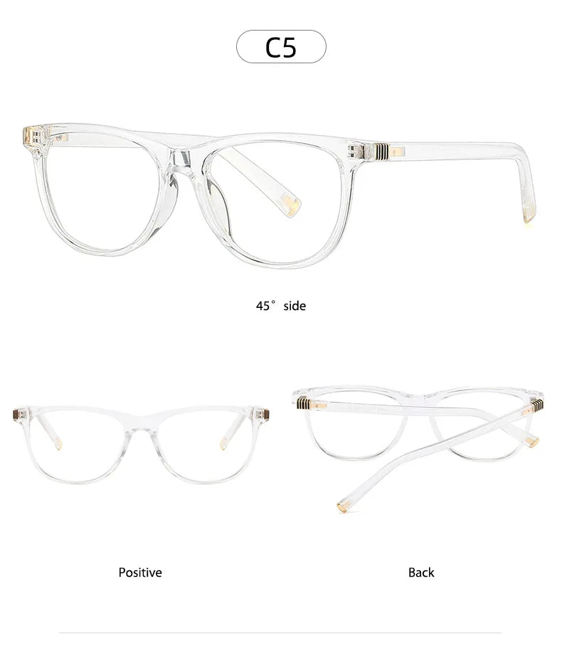 O-Q CLUB Women's Grade Glasses Eye Glass for Woman Sunglass Men Lunette Myopia Eyeglasses Photochromic Lenses to Read Eyewear