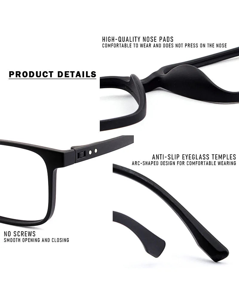 O-Q CLUB Men's Eyeglasses Optical Lenses With Prescription Glasses Women Eye Glass for Man Women's Eyeglass Frame Lunette Myopia