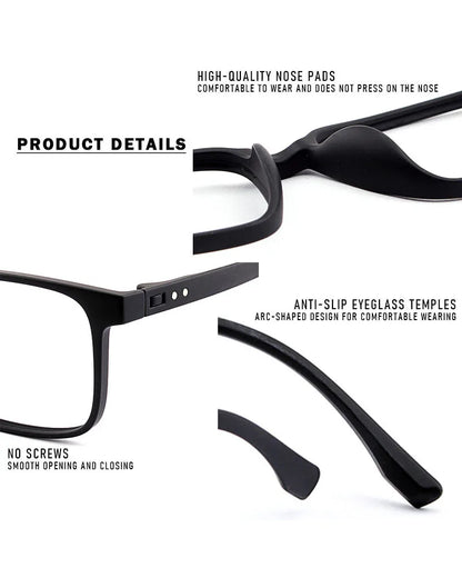 O-Q CLUB Men's Eyeglasses Optical Lenses With Prescription Glasses Women Eye Glass for Man Women's Eyeglass Frame Lunette Myopia