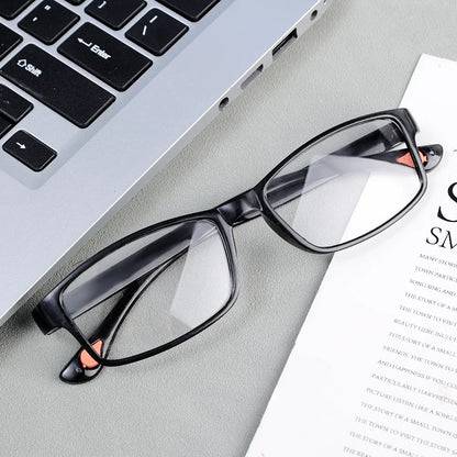 Reading Glasses for Men Women Sports Anti-blue Light Reading Eyewear Black Red Frame Presbyopia Eyeglasses +100 To+400 Glasses