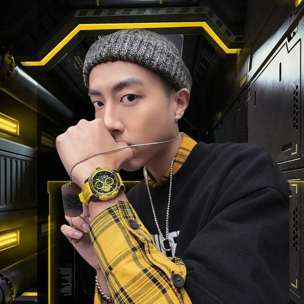 Mark Fairwhale 4360 Fashion New Men Date Quartz Watch