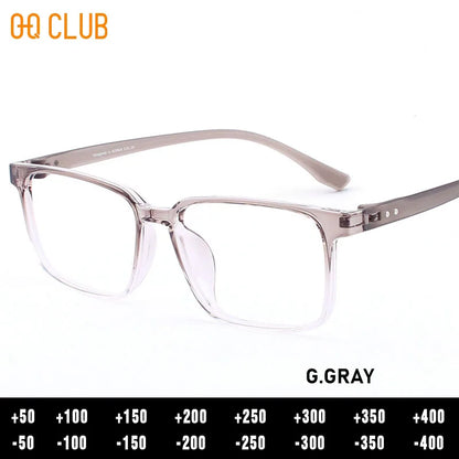 O-Q CLUB Men's Eyeglasses Optical Lenses With Prescription Glasses Women Eye Glass for Man Women's Eyeglass Frame Lunette Myopia