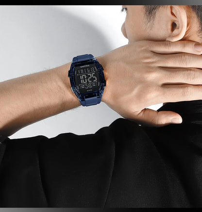 Naviforce 6106 Man Watch Clocks Outdoor Casual Sports LCD Digital Electronic Waterproof watch