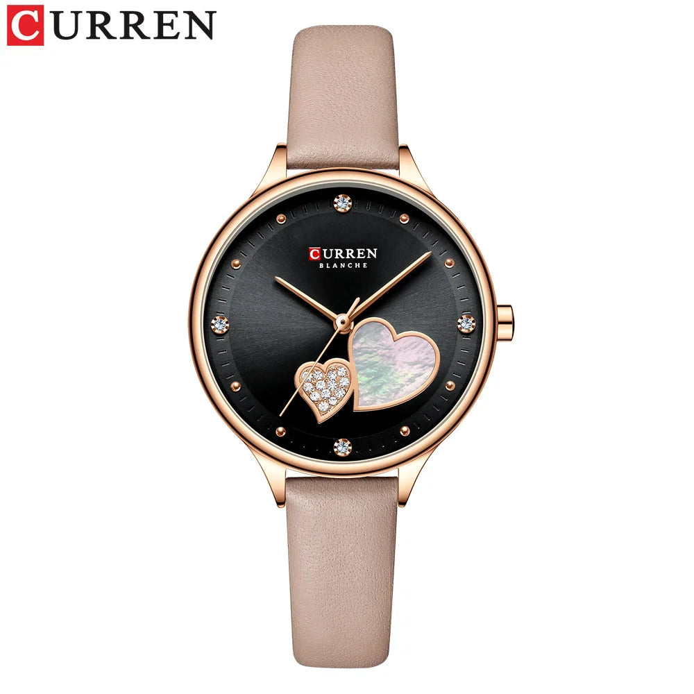 CURREN 9077 Luxury Fashion Women's Watch Waterproof Quartz Watch