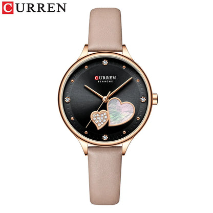 CURREN 9077 Luxury Fashion Women's Watch Waterproof Quartz Watch