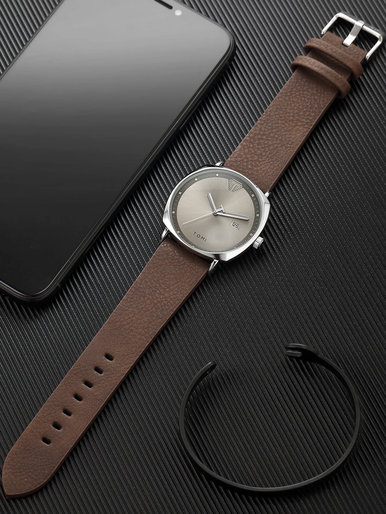 TOMI Men's Watch Minimalist  Casual Quartz Watch