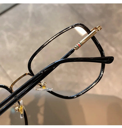 Transparent Computer Glasses Frame Women Men Glasses Optical Spectacle Eyeglass
