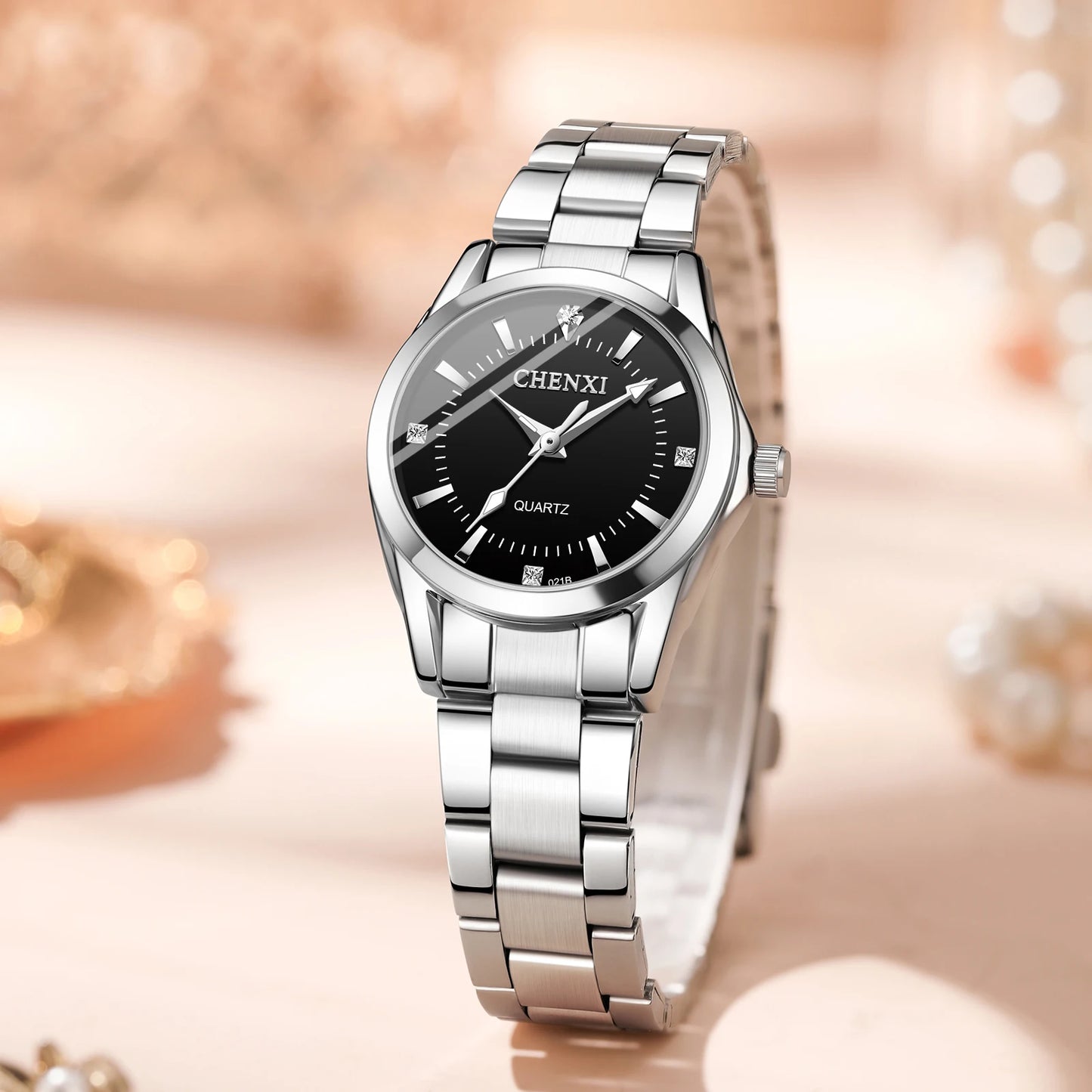 CHENXI 021B Women's Quartz Watch Fashion Elegant Waterproof Watch