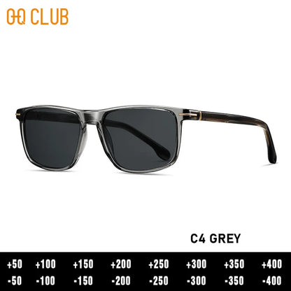 O-Q CLUB New Men's Fashion Square Polarized Sunglasses