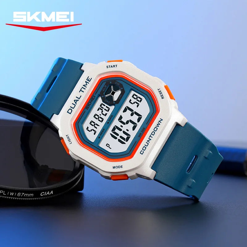 SKMEI 2543 Original Light Display Digital Watch Chronograph Men's Watches