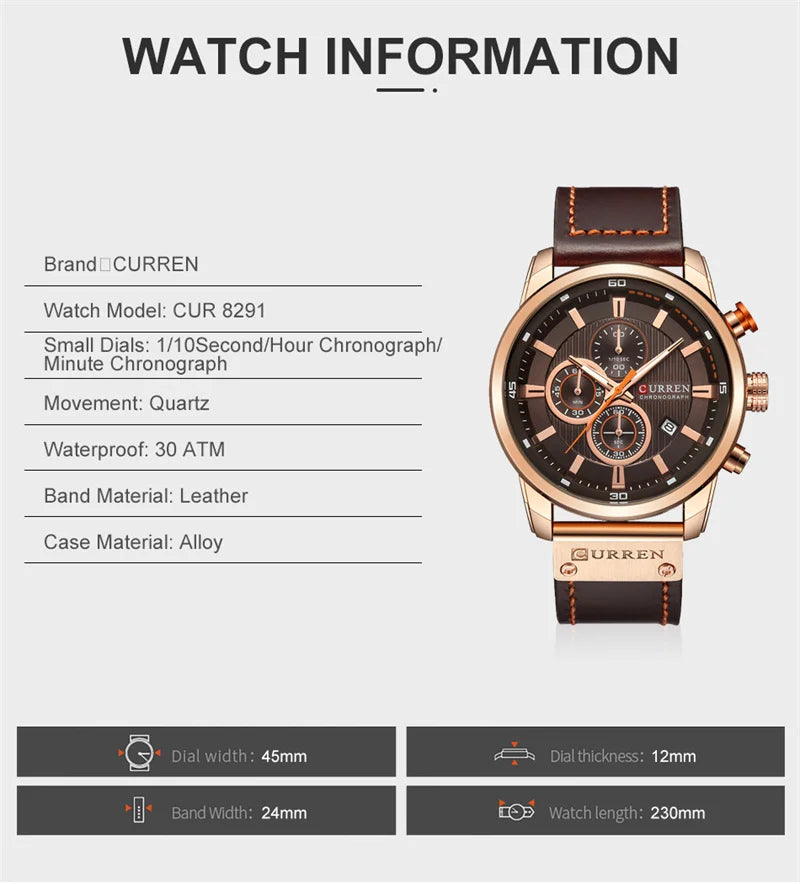 CURREN Q1 Fashion Casual Many Models Quartz Wristwatches Men's Hands Business Watch Auto Date Clock Male Wrist Watches for Male
