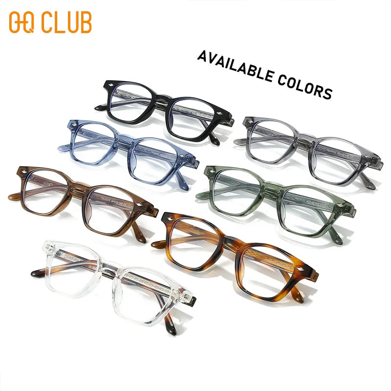 O-Q CLUB Men's Glasses for Reading Glass for Man Eyeglass Frames