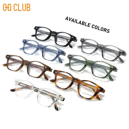 O-Q CLUB Men's Glasses for Reading Glass for Man Eyeglass Frames