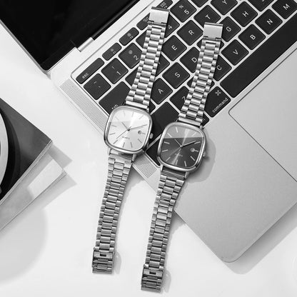 Fashion Square Men Calendar Quartz Watch（Without Box）