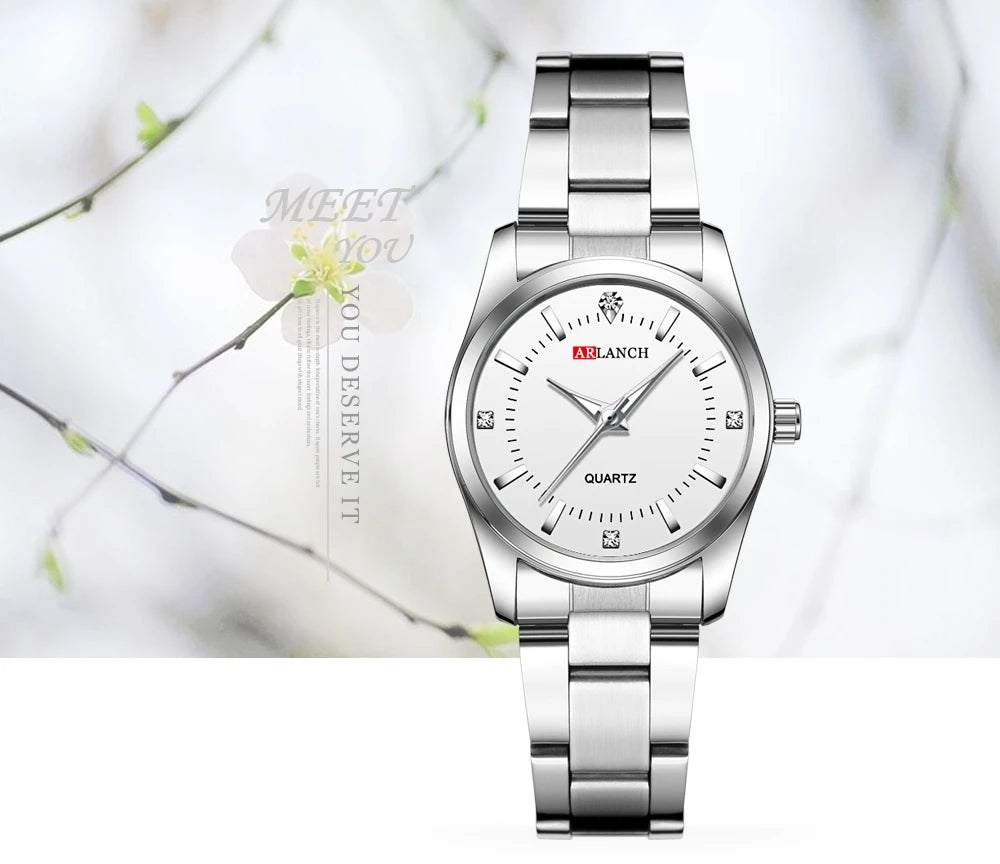 Luxury Women's Watch  Pink Minimalist Girl Clock Outdoor Travel Women Wrist Watches