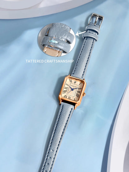 Fashion Retro Digital Dial Casual Quartz Wristwatch for Women Gift