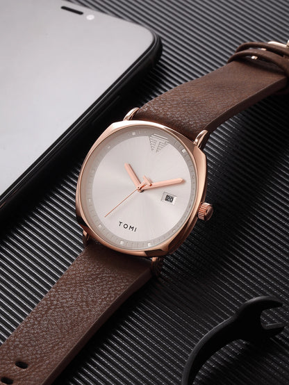 TOMI Men's Watch Minimalist  Casual Quartz Watch